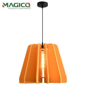 High Quality Modern Handing Acoustic Pendant Light Lampshade PET Felt Sound