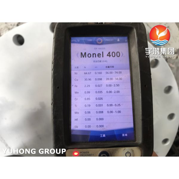 ASTM B564 UNS N04400 / Monel 400 Nickel Alloy Pipe Flange Blind Flange