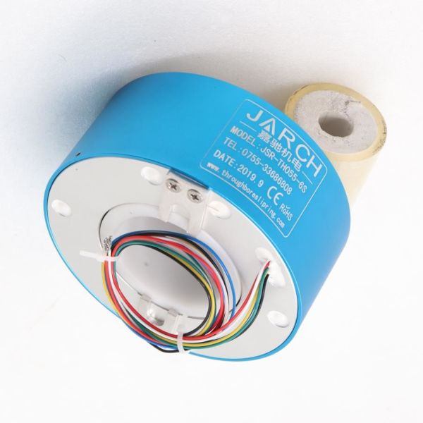 Buy Fiber Optic 12mm 12 Circuits 10A Rotary Joint Slip Rings at wholesale prices