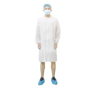 Lightweight Medical Lab Coats , SMS Disposable Lab Coats Environment - Friendly