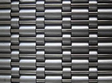 Flat Woven Stainless Steel Architectural Wire Mesh For Building Facade Decoration