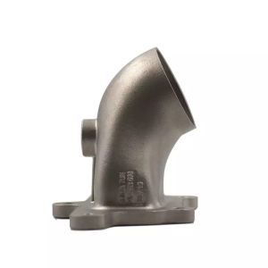 Precision Lost Wax Stainless Steel Investment Casting Flange Tube for Motorcycle