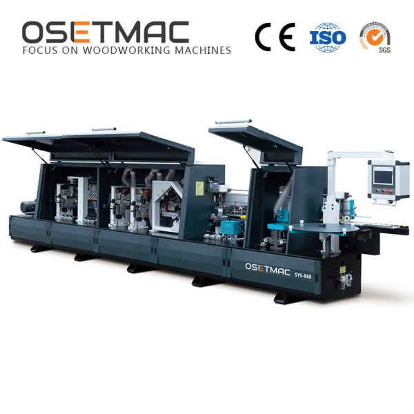 Buy 10-60mm Woodworking Edge Banding Machine With Siemens PLC at wholesale prices