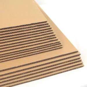 B C E F Flute Cardboard Corrugated Sheets 3 Layer 5 Layer Custom Thickness And