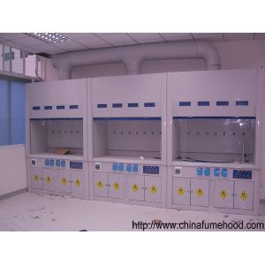 Customized Made Chemistry Proof FRP Lab Fume Hood With Scrubber
