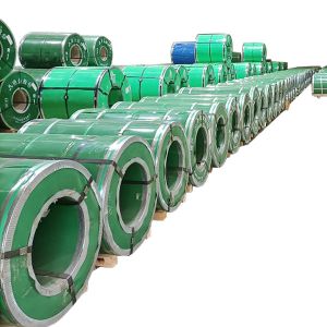 304 321 Grade Stainless Steel Coil Circle 120mm Mill Edge