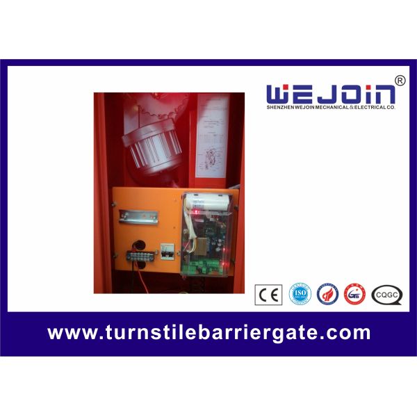 Buy High Speed Automatic Barrier Gate Parking Gate Arm with Red Color Housing at wholesale prices