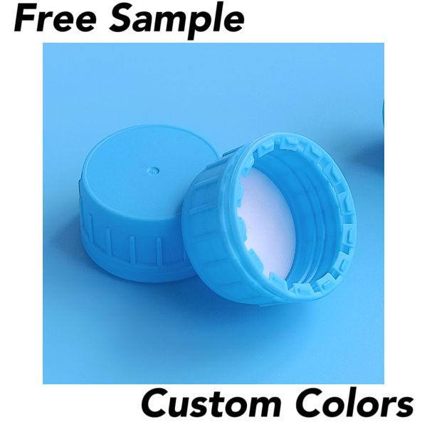 Recyclable Direct 32mm 38mm Colorful Thick Screw Plastic Cap For Bottles With Feature