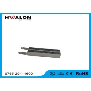 Quality 230 Degree Home Heating PTC Ceramic Air Heater Element Rectangular Shape With Terminal for sale