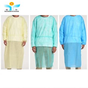 Buy cheap Dustproof Disposable Isolation Gown With Cuff Lightweight from wholesalers