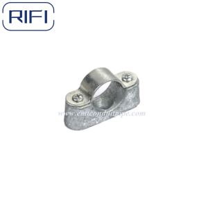 Quality RIFI Malleable Iron Hot Dipped Galvanized Distance Saddle 20mm,25mm,32mm for sale