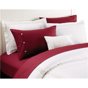 Sateen Stripe Sheets
