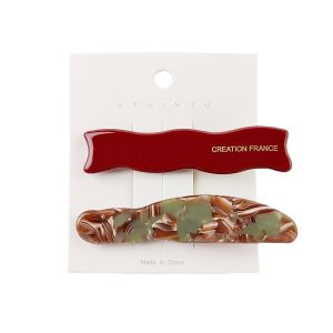 Acetic acid hairpin set duckbill clip Side Clip