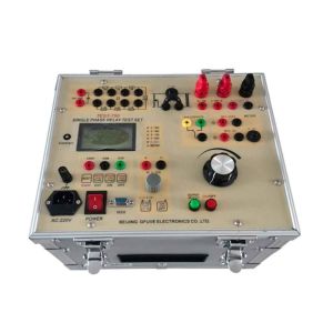 Microcomputor Single Phase Protective Relay Tester / Testing Equipment Robust Shape