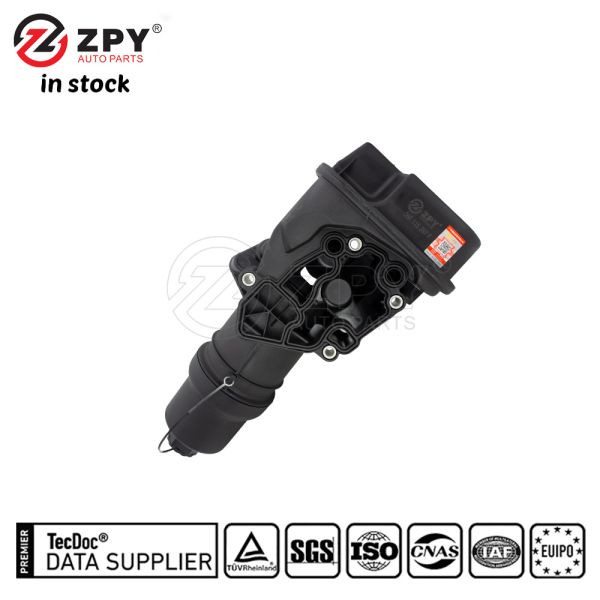 ZPY Oil Filter Housing Cooler for Audi A4 A6 VW Porsche OEM 06F115397F