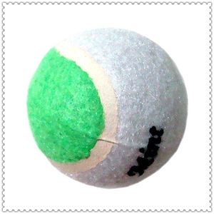 Quality 9.5'' inflatable Big rubber promotional Tennis Ball for sale