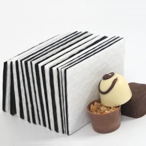 Cardboard Fancy Texture 3ply 7ply White Candy Pads Custom Logo