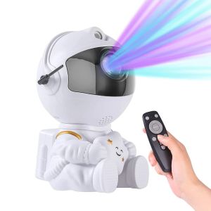 AC 85-265V Input Voltage Astronaut Light Projector with 4K Galaxy Nebula