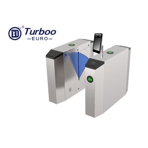 Flap Barrier Turnstile Gate Mechanism Retractable 3 Pairs Infrared Sensor Turboo