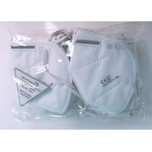 High Efficiency Filtration KN95 Disposable Face Mask / FFP2 Respirator Facial