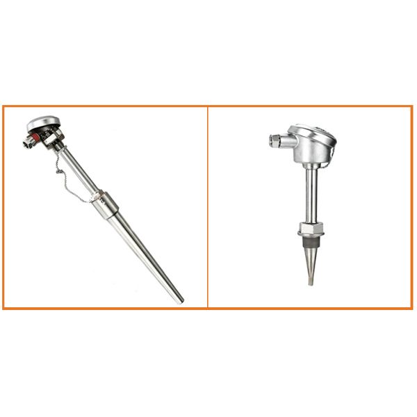 K/J type Needle Shape Pin Sharp Probe Thermocouple RTD with mini / standard Plug