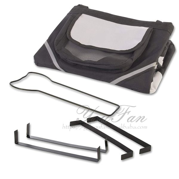 2-in-1 Over the Shoulder Carrier Pet Bike Basket