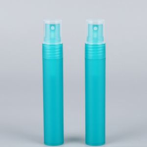 Blue Polypropylene Pen Perfume Spray Bottle 10ml Prevent Liquid Leakage
