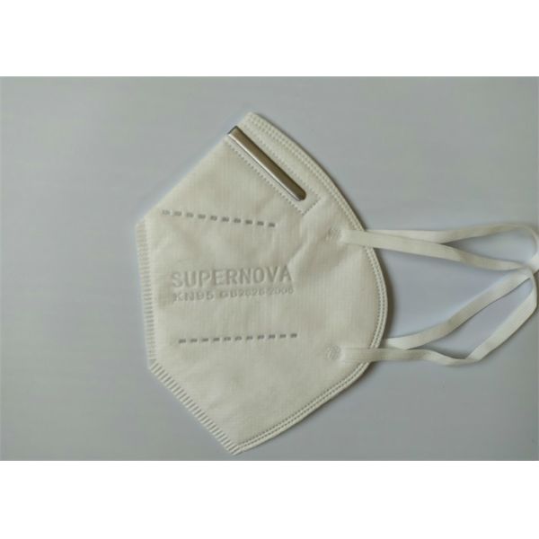 Dust Protective Soft Breathable Ffp2 Respirator , Foldable Ffp2 Mask With Ear