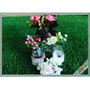 High Density Indoor Artificial Turf , Weather Resistant Landscaping Synthetic