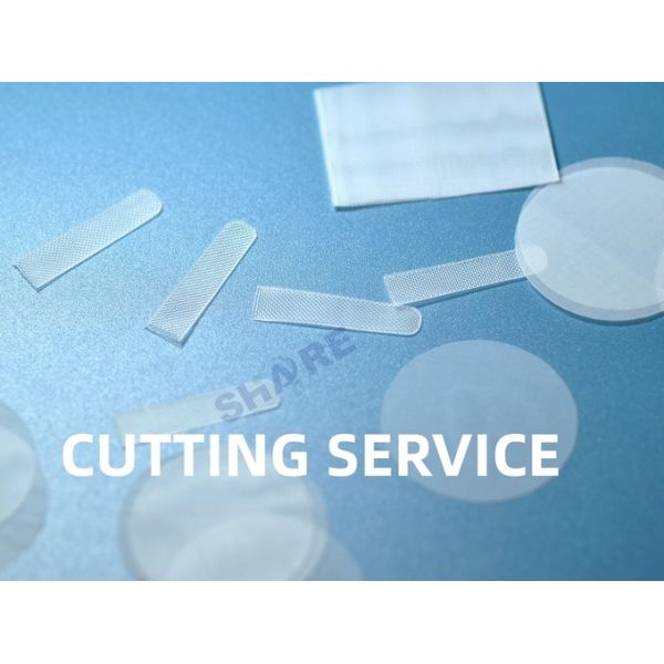 filter mesh cutting shapes