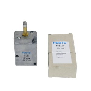 Festo Valve MFH-3-1/4 9964 Mechanical Valve, 3 Port, Closed, Electrical, G 1/4,