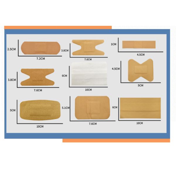 High Quality 72*25mm Customizable Medical Band-Aid Adhesive Bandage OEM Factory Wholesale