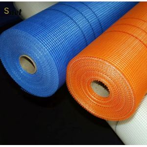 Fireproof Self Adhesive Fiberglass Mesh 45gsm - 300gsm Waterproofing Fiberglass