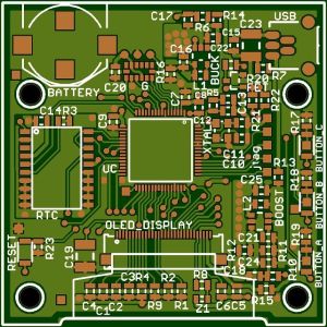 RoHS High Precision Multilayer 3mil Rigid PCB