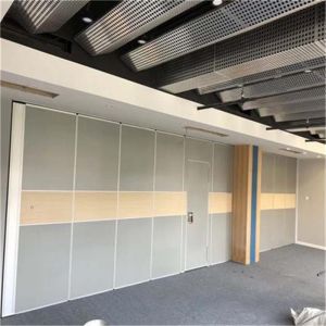 Aluminum Lightweight Acoustic Sliding Folding Partition Walls For Restaurant