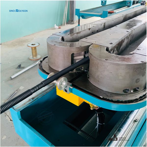 75 Rpm Screw Speed HDPE PP PVC Electrical Conduit Pipe Making Machine 22kw