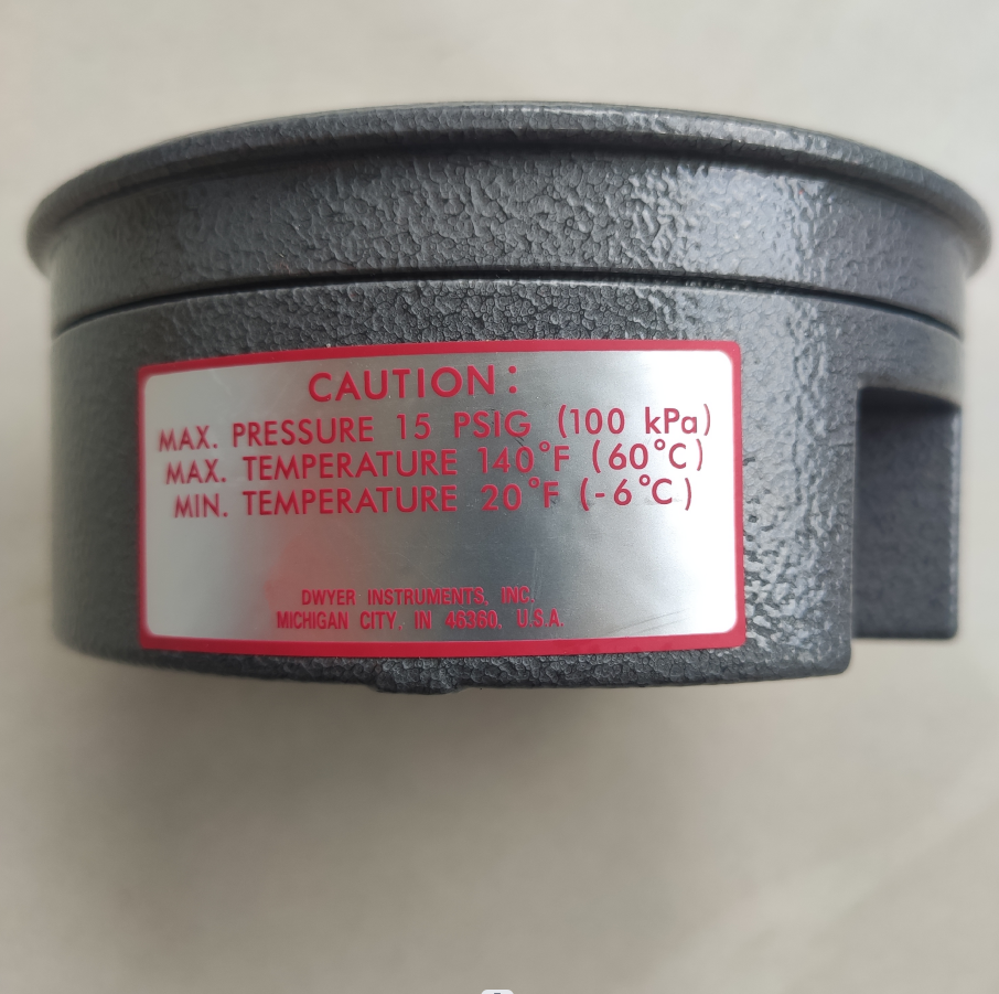 Dwyer 2300-100PA Series 2000 Differential Pressure Gage Holly Material