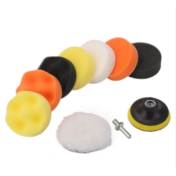 Buy 9pcs 4 Inch Polishing Pads Set 10cm With Buffing Wheel For Drill at wholesale prices