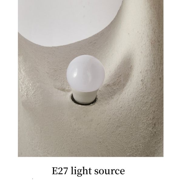 White Irregular Floor Lamp