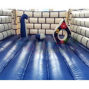 ODM Plato Inflatable Bounce Houses Digitial Printing Logo