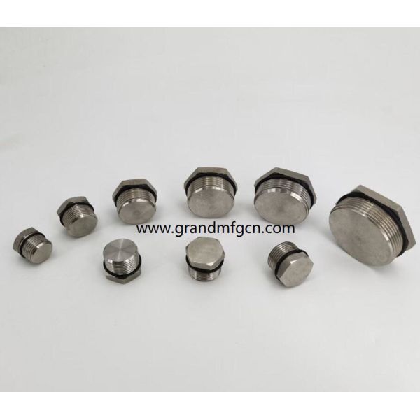 NPT 1/4" 1/2" 3/8" 1" 2" 2 1/2" 3" 4" Male thread stainless steel 304 316 oil drain plugs cast stainless steel flanges