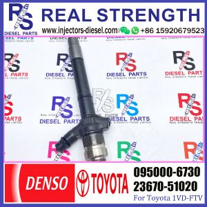 injector nozzle 23670-59035 23670-51020 095000-6730 inyector for Toyota 1VD-FTV