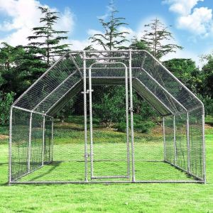 3mx6m Walk In Metal Chicken Run For Poultry Hen
