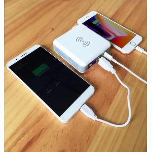 Polymer Battery 5W 5V2A 6700mah Wireless Power Bank