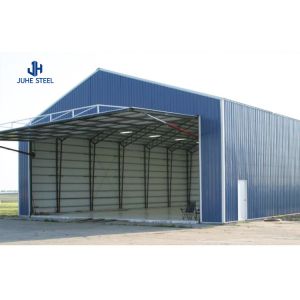 Affordable Prefab Steel Structure Aircraft Hangar with ISO9001 2008/CE/BV