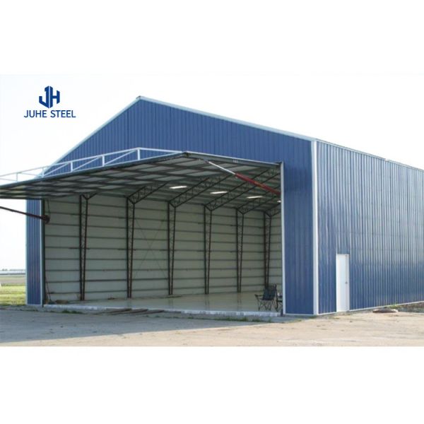 Buy Affordable Prefab Steel Structure Aircraft Hangar with ISO9001 2008/CE/BV Certificate at wholesale prices