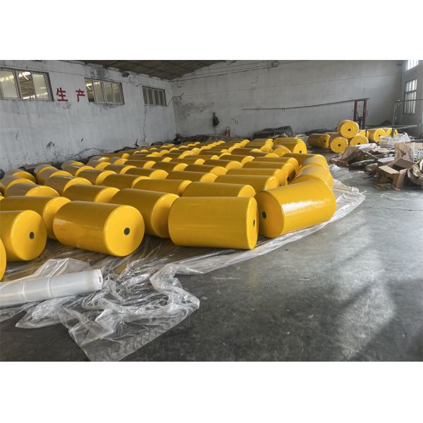 Buy 300x500mm Yellow Un-Sinkable Foam Filled Fender With Chain Net at wholesale prices