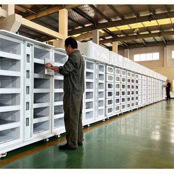 Buy Smart Intelligent Steel Refrigerated Lockers Food Delivery Electronic Restaurant Locker at wholesale prices