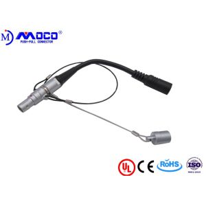 China FNG Custom Cable Assemblies Clamp Audio Cable With Lanyard 5000 Mating Cycles on sale