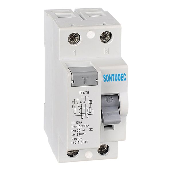 Buy STFP60 ELCB 2P 4P 125A 30mA RCCB Circuit Breaker at wholesale prices